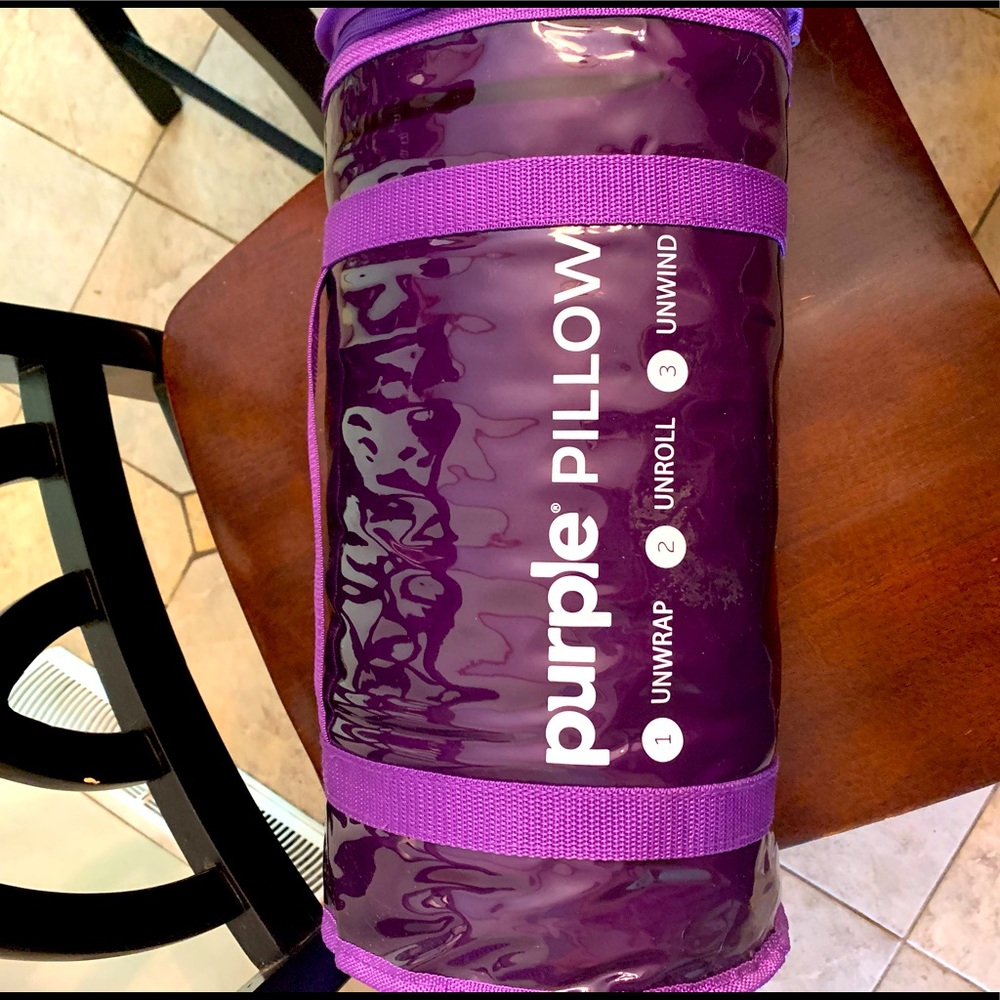 Purple Pillow NWT